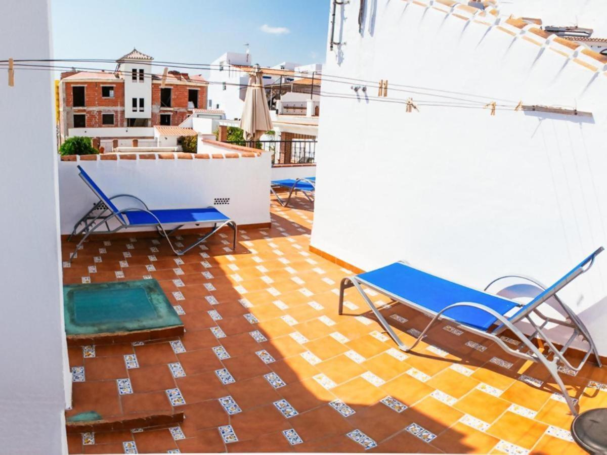 Tipica Casa En Frigiliana Con Patio Y Terraza Apartment Exterior photo